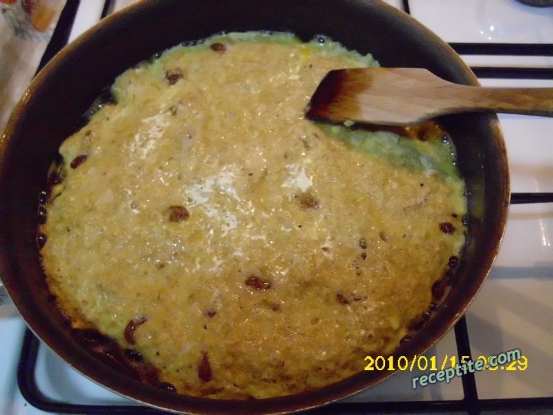 Снимки към Омлет с овесени ядки