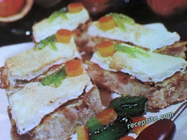 Снимки към Крем с плодове и стар хляб на фурна