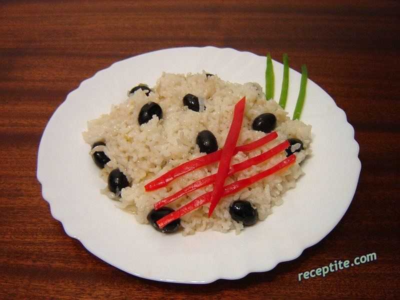 Снимки към Маслини с ориз на фурна