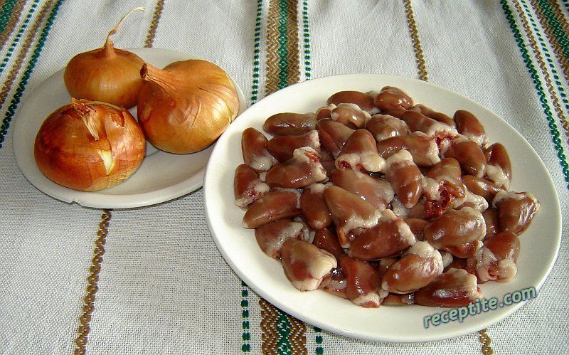 Снимки към Ароматни пилешки сърчица