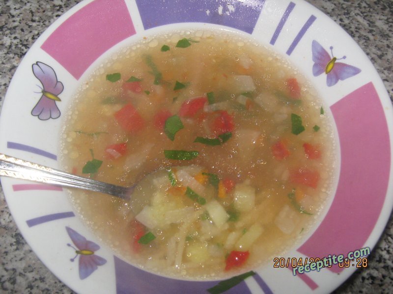 Снимки към Картофена супа с фиде