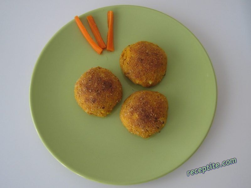 Снимки към Кюфтета от моркови