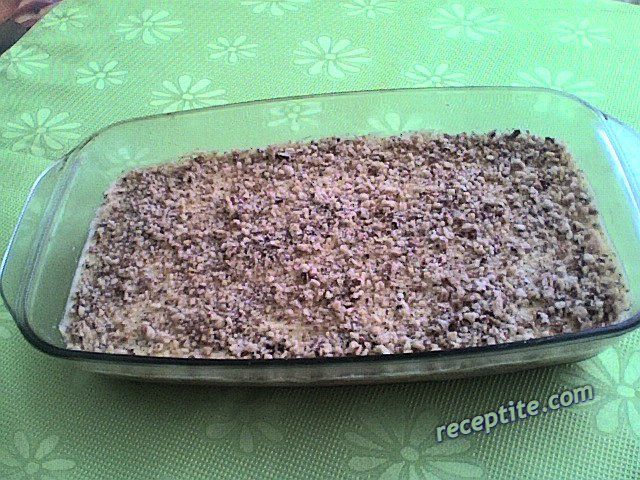 Снимки към Сладкиш  без печене с локум  