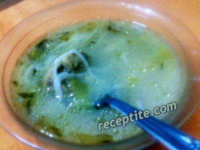 Снимки към Прасешка супа - бульон трезве