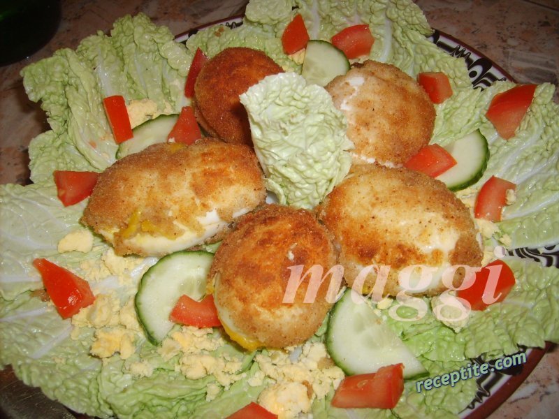 Снимки към Панирани яйца