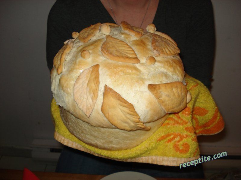 Снимки към Питка с украса