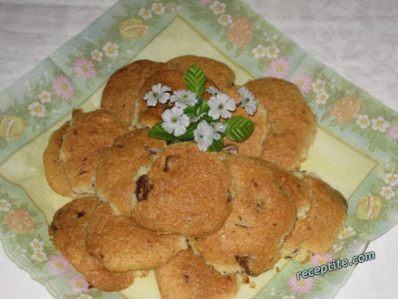 Снимки към Американски бисквити с шоколад Cookies