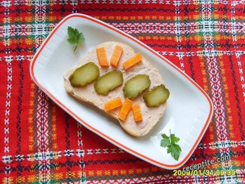 Снимки към Сандвич с пастет