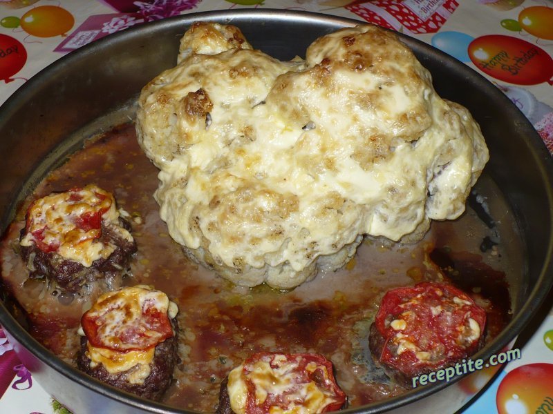 Снимки към Пълнен карфиол