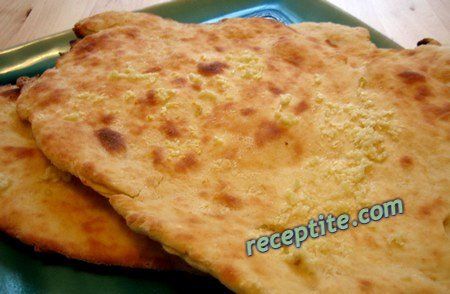 Снимки към Индийски плосък хляб Наан