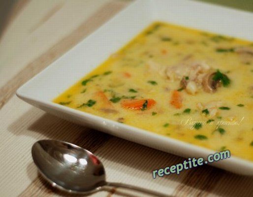Снимки към Супа от пиле и гъби
