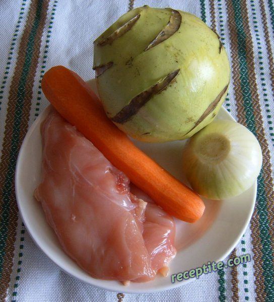 Снимки към Пилешки гърди с алабаш