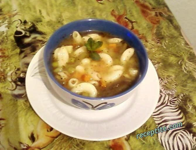 Снимки към Градинарска супа с паста