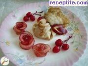 снимка 2 към рецепта Лебеди от палачинки