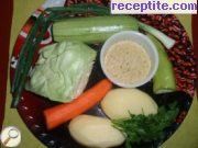 снимка 1 към рецепта Пролетна зеленчукова чорба