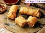 Пролетни ролца с месо (Spring rolls)