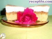 снимка 1 към рецепта Торта с локумен крем и бяла глазура