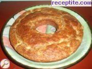 снимка 1 към рецепта Пикантен кекс с луканка