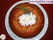 снимка 1 към рецепта Портокалов кекс с глазура