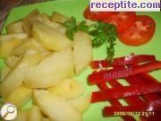 снимка 6 към рецепта Надупени картофи