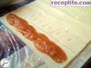 снимка 3 към рецепта Щрудел от бутер тесто с череши