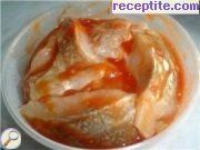 снимка 1 към рецепта Маринован кефал в кетчуп