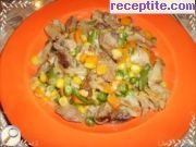 снимка 2 към рецепта Месо със зеленчуков микс Гуан Дон