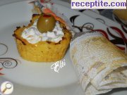 снимка 8 към рецепта Картофени гнезда с плънка