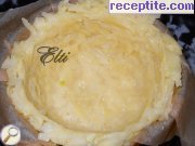 снимка 3 към рецепта Картофени гнезда с плънка