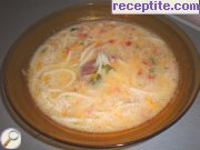 снимка 1 към рецепта Супа от пиле със зеленчуци