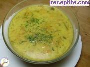 Агнешка супа с гъби и кисели краставички