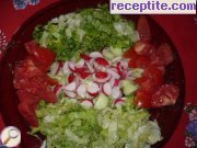 снимка 4 към рецепта Бърза зеленчукова салата