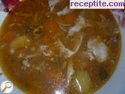 снимка 1 към рецепта Супа от телешки джолан