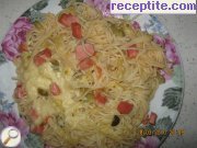 снимка 8 към рецепта Спагети на фурна