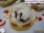 снимка 7 към рецепта Картофи с бешамелов сос