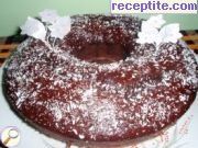 снимка 1 към рецепта Шоколадов кейк с кокос