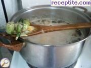 снимка 1 към рецепта Млечна супа с бамя, тиквички и картофи