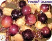 снимка 3 към рецепта Пъдпъдък с грозде върху легло от черен дроб