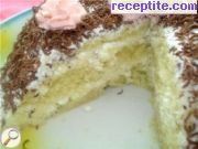 снимка 2 към рецепта Сладкиш с грис за микровълнова