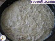 снимка 2 към рецепта Пирог с майонеза, кашкавал и салам