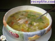 снимка 2 към рецепта Пилешка супа Мими