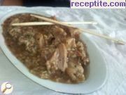 Ориз с телешко месо по Китайски
