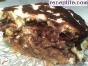 снимка 2 към рецепта Лятна ябълкова торта с бисквити