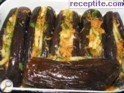 снимка 3 към рецепта Патладжани със зеленчуков пълнеж и марината