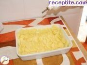 снимка 1 към рецепта Печена скумрия върху зеленчуково легло