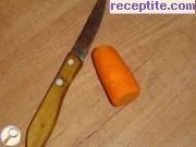 снимка 1 към рецепта Цвете от морков