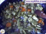 снимка 2 към рецепта Консервирана яхния от зелен фасул