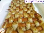 снимка 3 към рецепта Плетеница от бутер тесто