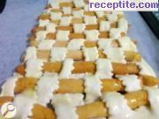 снимка 2 към рецепта Плетеница от бутер тесто