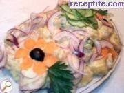 снимка 3 към рецепта Салата от картофи